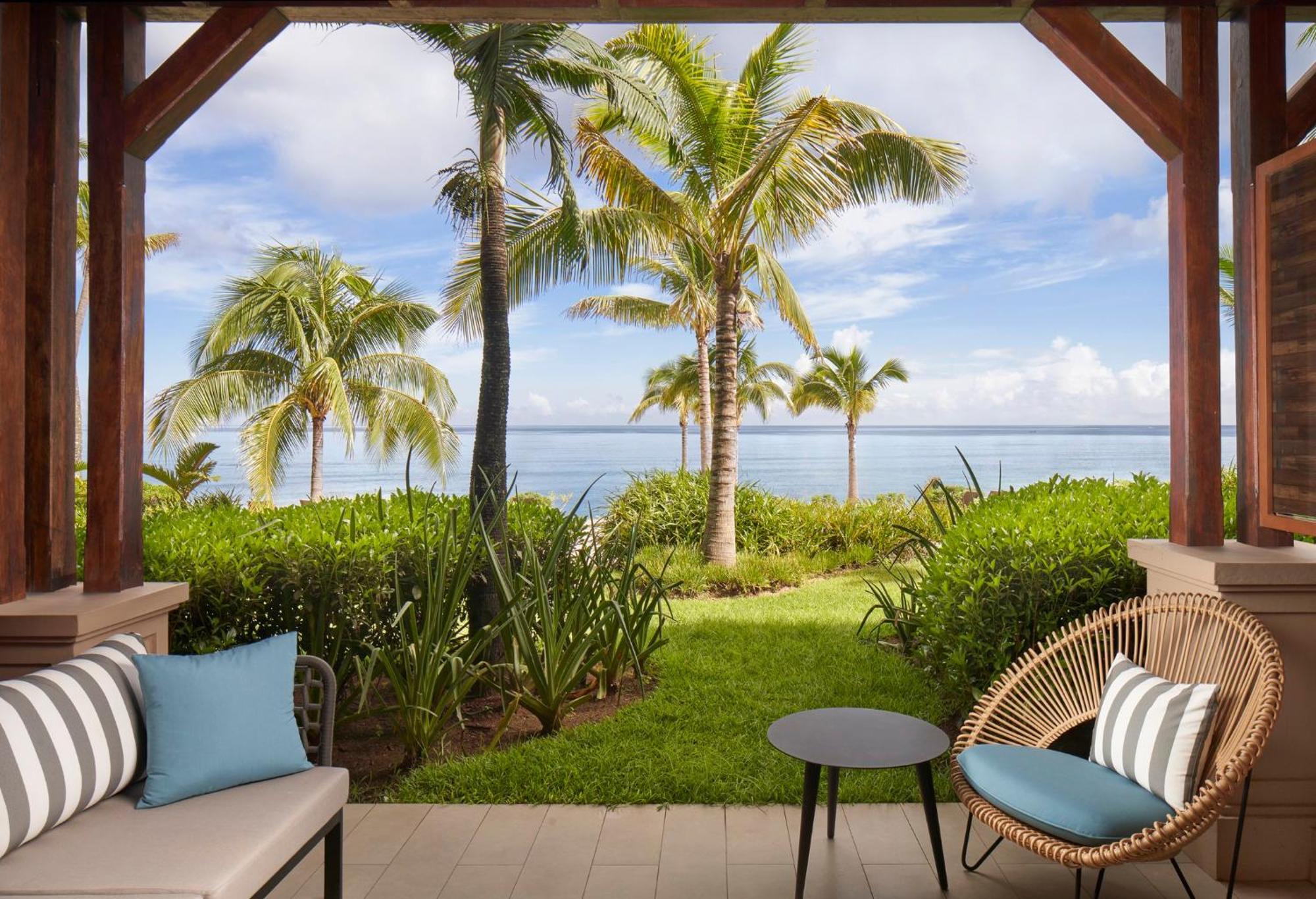 Le Meridien Ile Maurice Pointe aux Piments Exterior foto View from a guest room